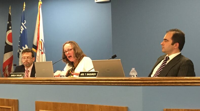 Dayton school board members on Tuesday agreed to move forward with a plan to lease or finance 115 new buses all at once.