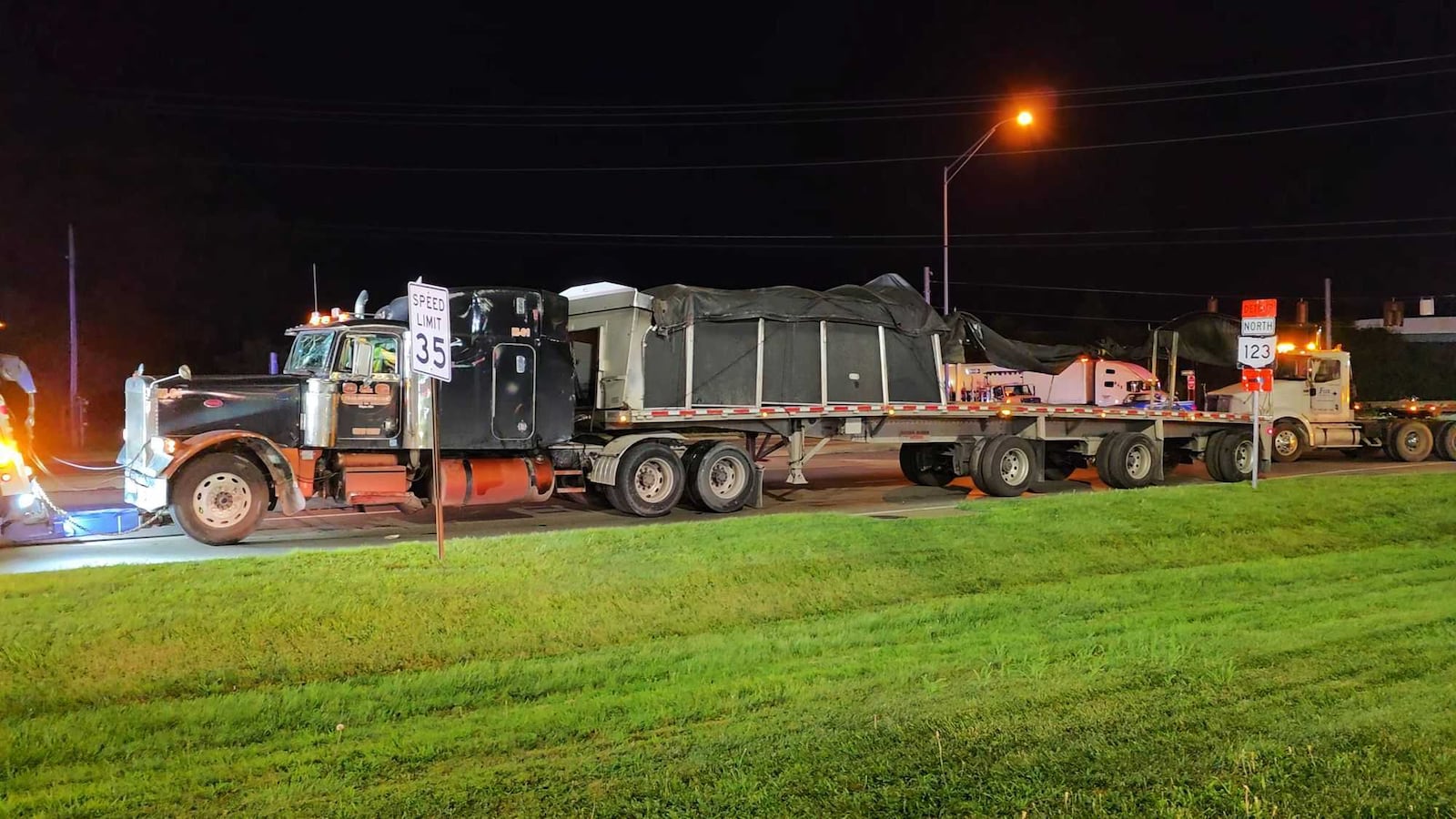 A Dayton teenager was killed in a motorcycle versus a semi-trailer crash Tuesday night in Franklin. Nick Graham/Staff