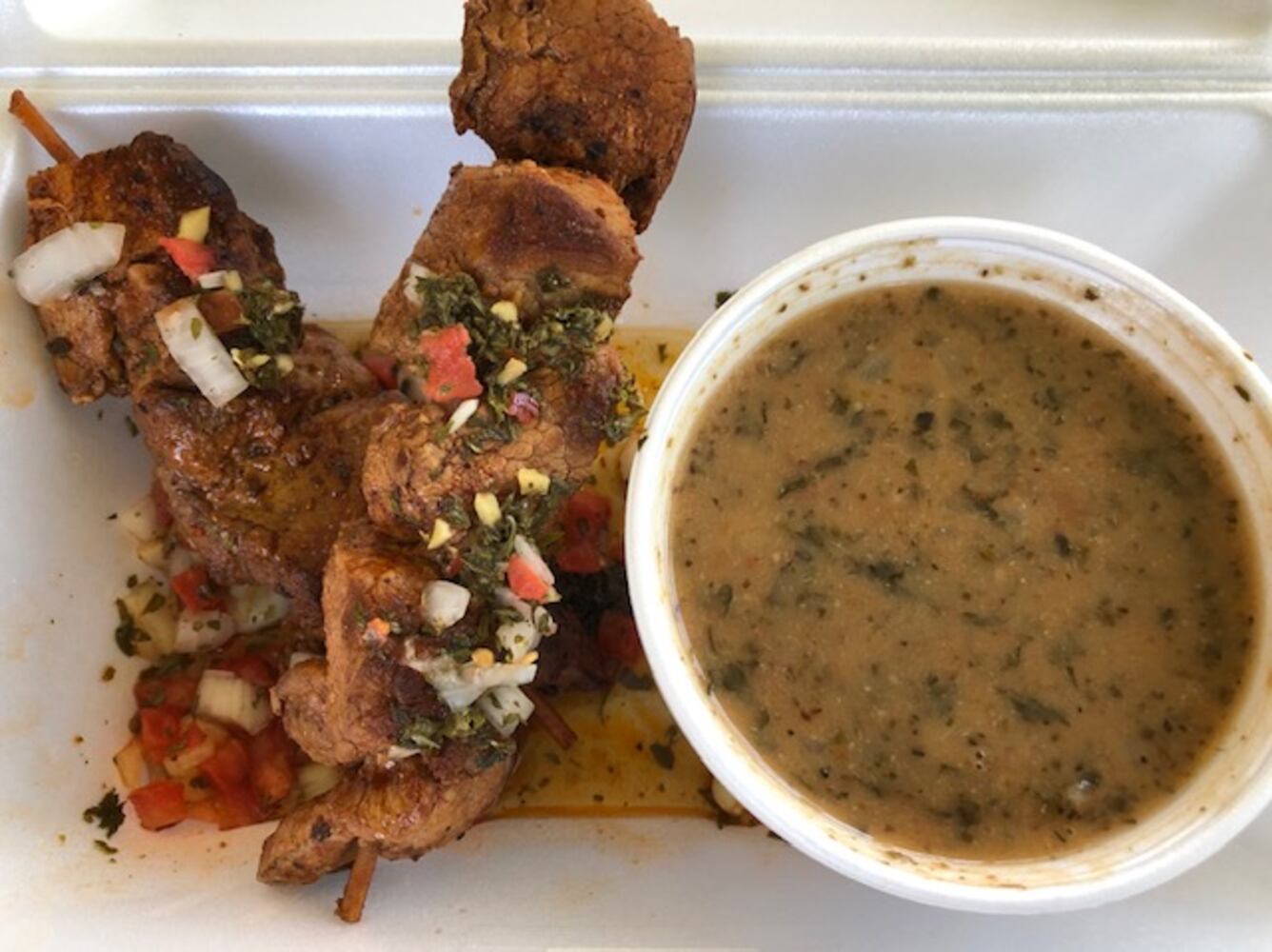 PHOTOS: Fino Sur Peruvian Street Food in the Cross Point Centre in Centerville