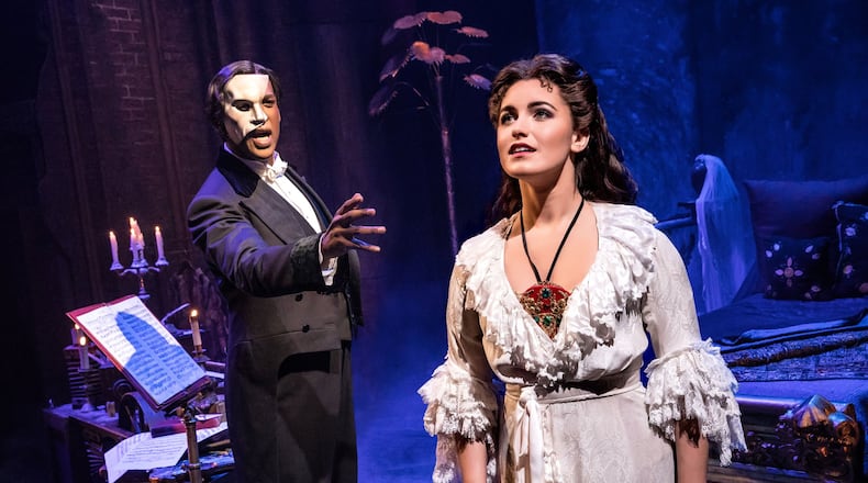 A 52-member cast will come to town for “The Phantom of the Opera” April 11-22. CONTRIBUTED PHOTO BY MATTHEW MURPHY