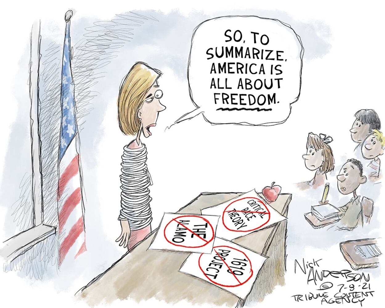 Week in cartoons: Delta variant, critical race theory and more