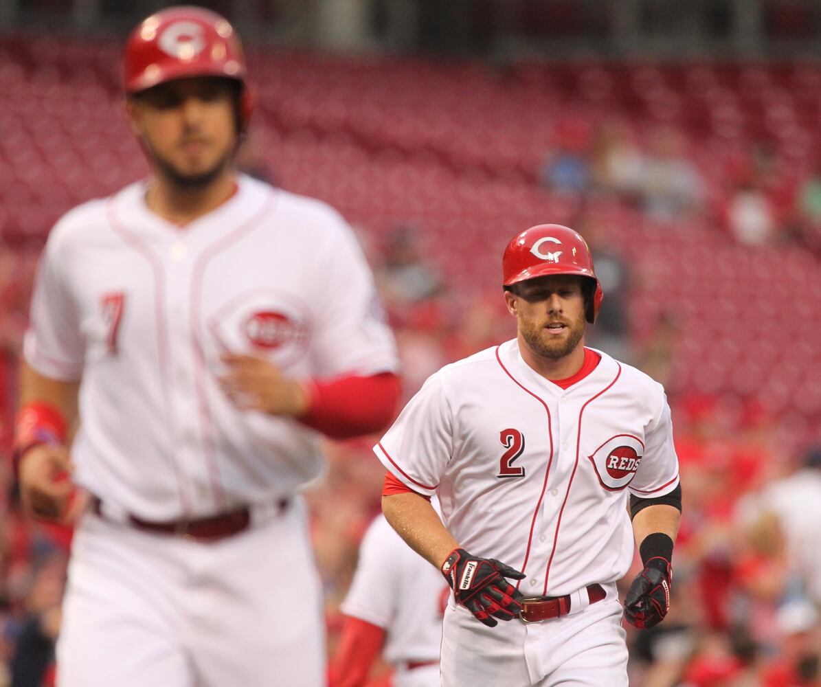 Photos: Reds vs. Brewers (April 14)