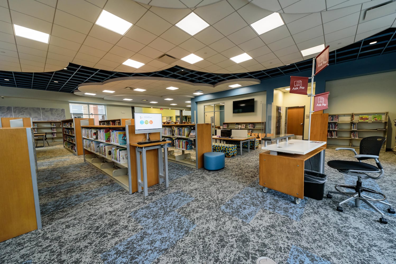 PHOTOS: Step inside the newly completed and now open Dayton Metro Library Burkhardt Branch