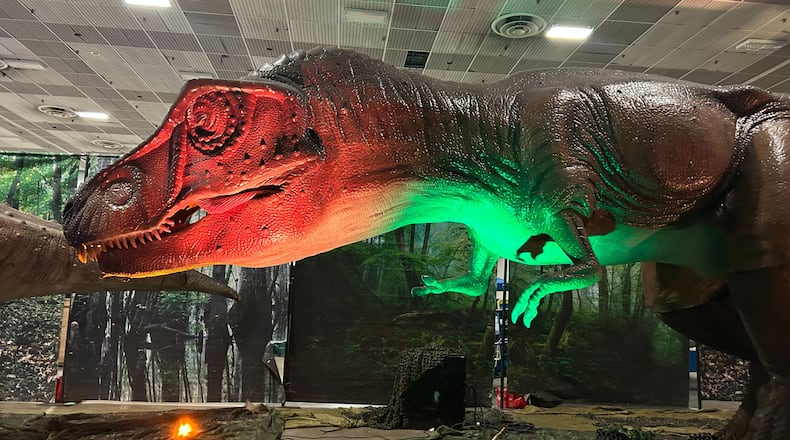 Jurassic Quest will be appearing at the Dayton Convention Center from Feb. 7-9. Credit: Alex Cutler