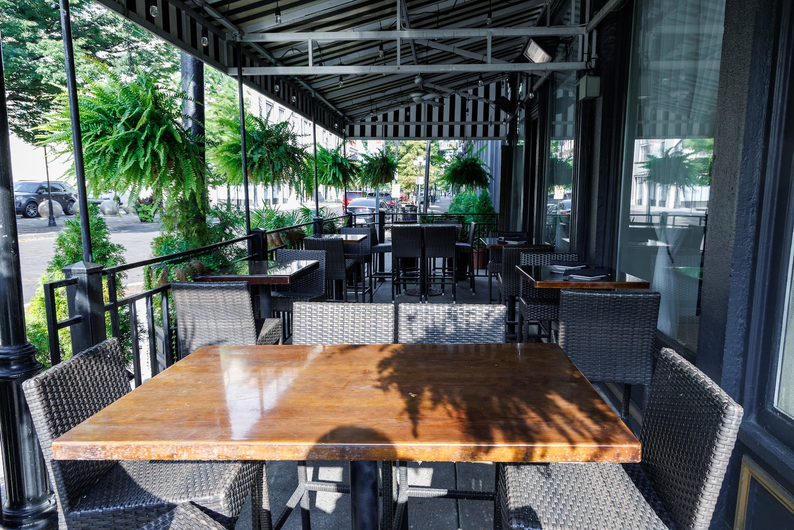 A view of Salar after the restaurant opened on Wednesday, Aug. 13. BRYANT BILLING / STAFF
