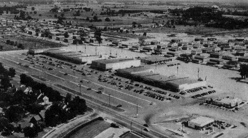 Town & Country Shopping Center, built in the early 1950s. DAYTON DAILY NEWS ARCHIVES