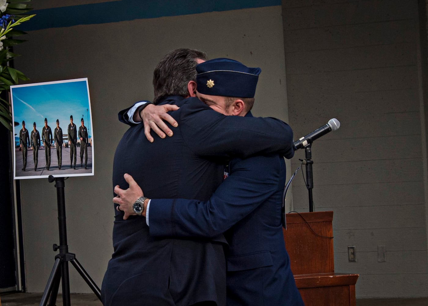 PHOTOS: Funeral held for Thunderbird pilot Maj. Stephen ‘Cajun’ Del Bagno