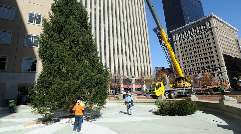 It's beginning to look like Christmas in downtown Dayton. The 'perfect tree' will arrive Wednesday afternoon, Nov. 10 at Courthouse Square in Dayton.