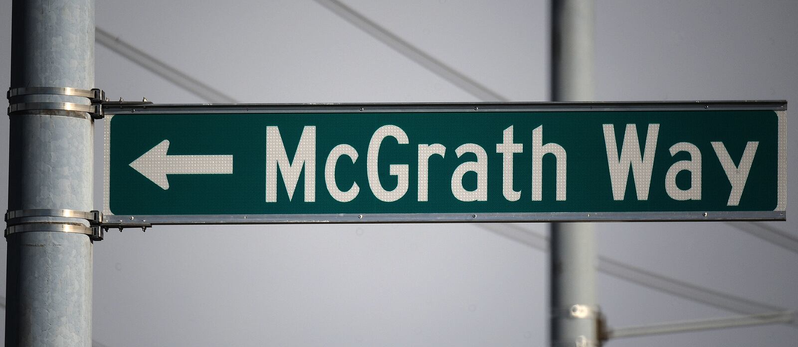 Beavercreek renames street after late city planner, Jeff McGrath. MARSHALL GORBY\STAFF