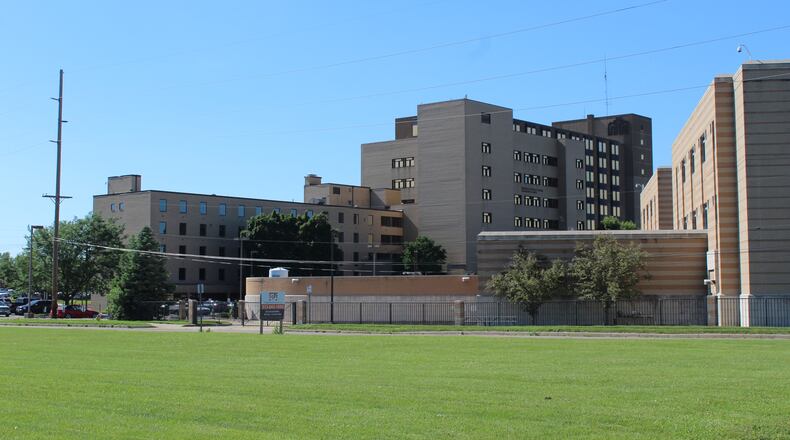 The site of a new hotel proposed at Hopeland and Albany streets in the Carillion neighborhood. CORNELIUS FROLIK / STAFF