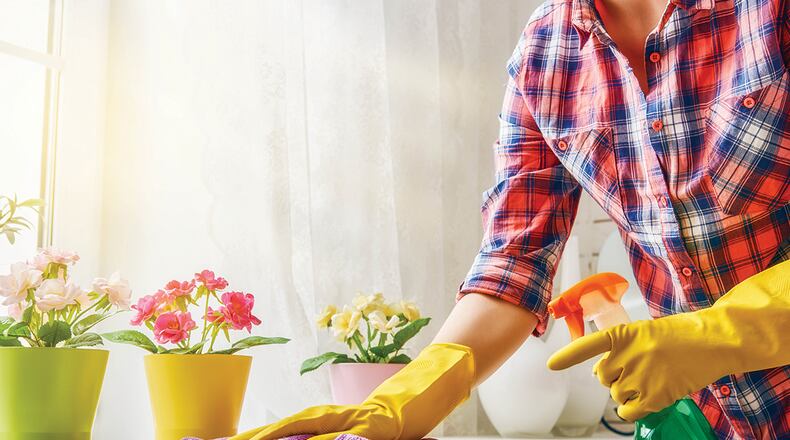 Spring cleaning can bring the revitalizing nature of this beloved time of year into your home. CONTRIBUTED