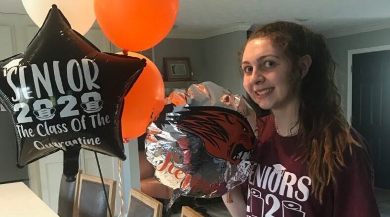 Tiernan McKitrick, a Beavercreek High School senior, plans on attending University of Cincinnati this fall.