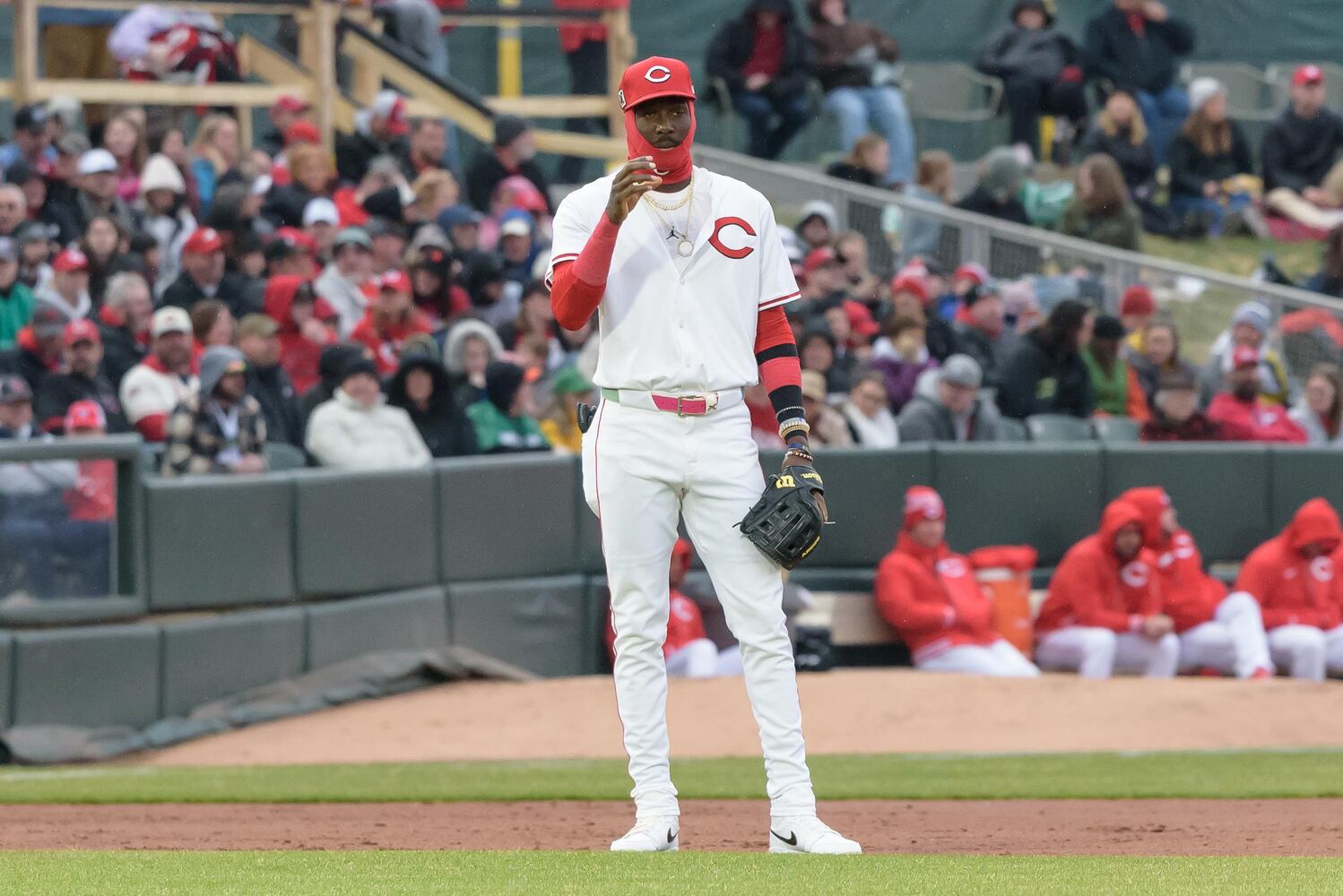 PHOTOS: Cincinnati Reds vs. Reds Top Prospects at Day Air Ballpark