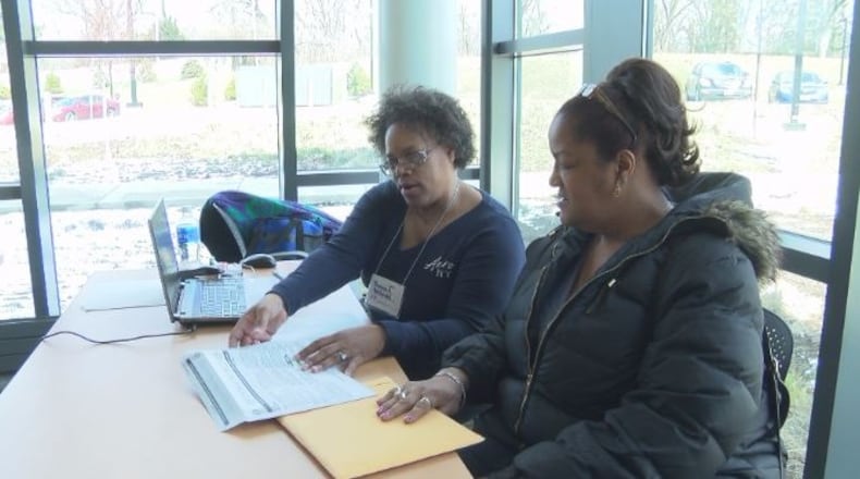 VITA, the Volunteer Income Tax Assistance Program, offers free tax help for people making under $54,000 a year. STAFF PHOTO/Rachel Murray