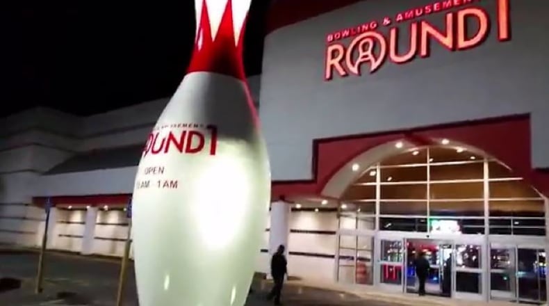 Round1 Entertainment will open at the Mall at Fairfield Commons in late 2019.
