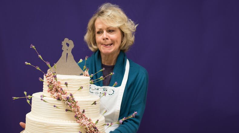 Laurie Carter Rose stars as Della Brady in the Human Race Theatre Company’s local premiere of Bekah Brunstetter’s 2019 off-Broadway comedy “The Cake” Oct. 31-Nov. 17 at the Loft Theatre. CONTRIBUTED/HEATHER N. POWELL