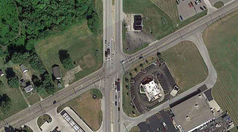 Clayton studied the intersection at Hoke Road and Salem Avenue and discovered improvements needed for safety. GOOGLE EARTH