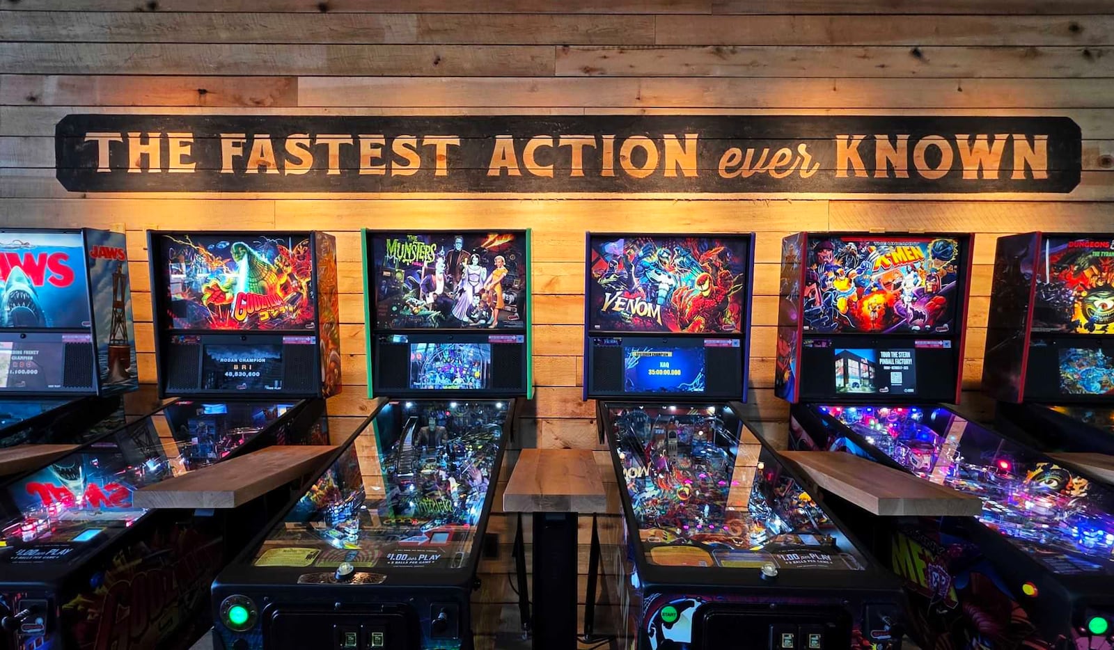 Pins Mechanical Co., located at 416 E. First St. in Dayton, is a social playground offering duckpin bowling, classic pinball machines, patio pong and more.  NICK GRAHAM/STAFF