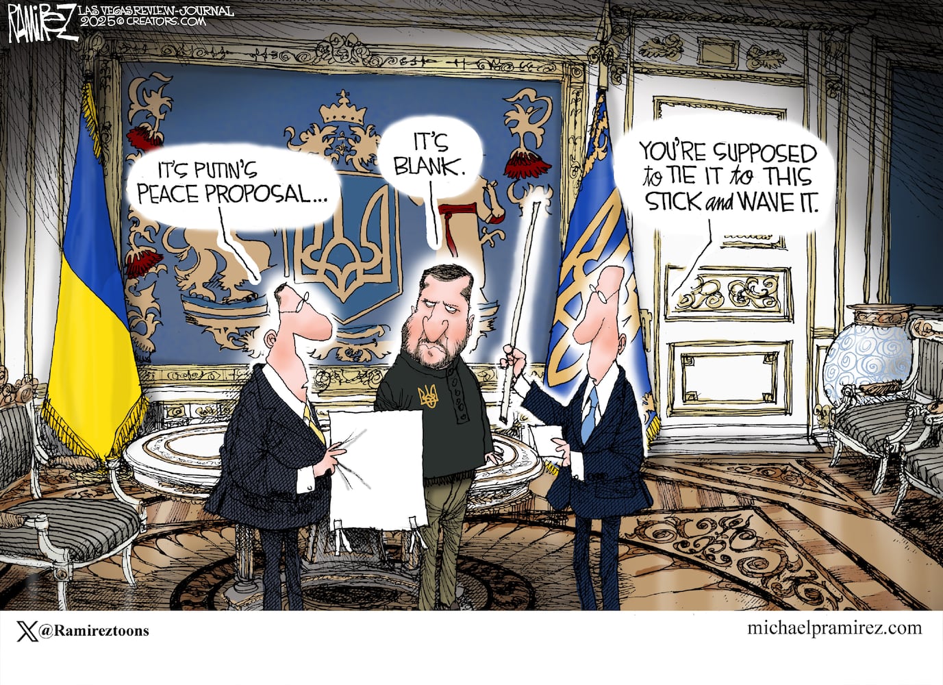 CARTOONS: Michael Ramirez, Aug. 17, 2025