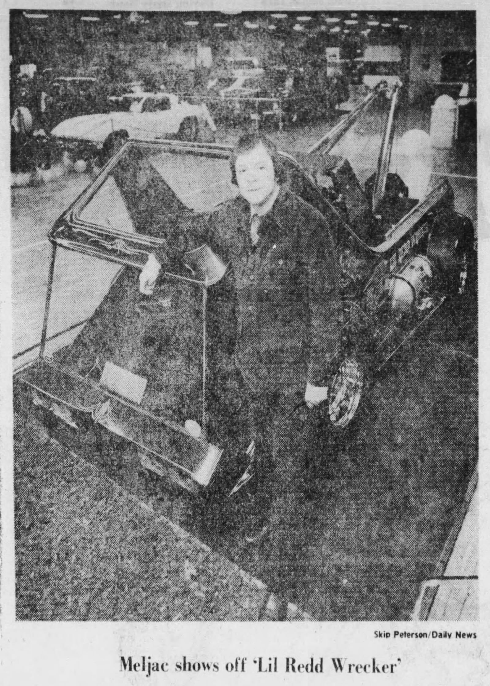 Batmobile and Lil Redd Wrecker feature of Hara car show in 1976. DAYTON DAILY NEWS ARCHVIES