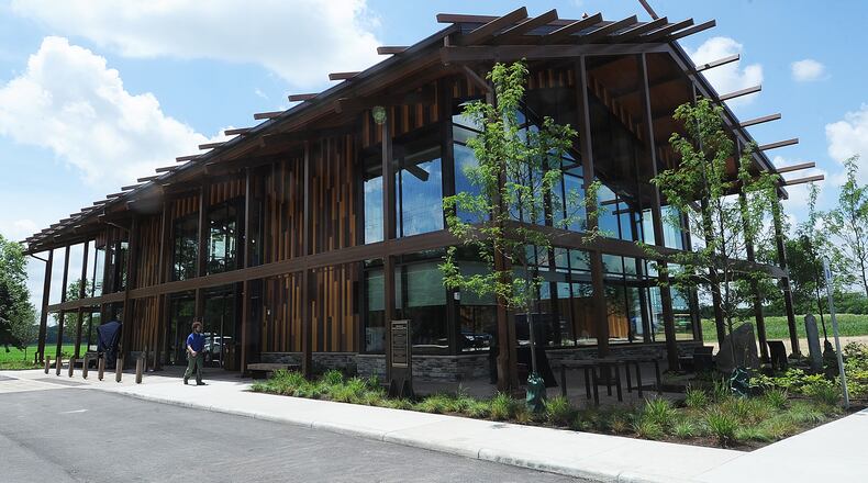 The Great Council State Park on the site of the Shawnee village of Old Chillicothe near Xenia. MARSHALL GORBY\STAFF