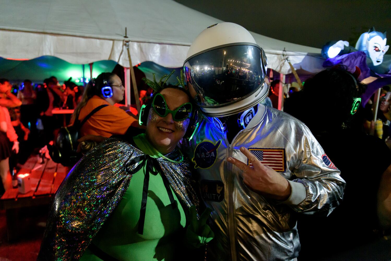 PHOTOS: Did we spot you at Dayton’s 3rd annual Spooky Silent Disco at Yellow Cab Tavern?