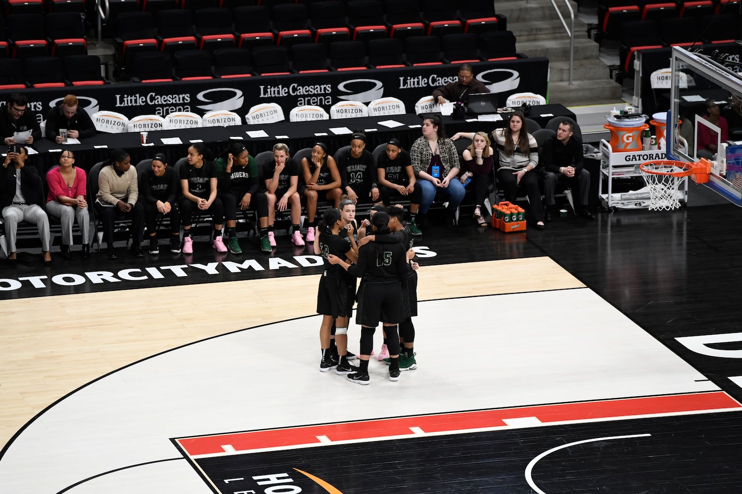 Wright State basketball teams in Horizon League finals