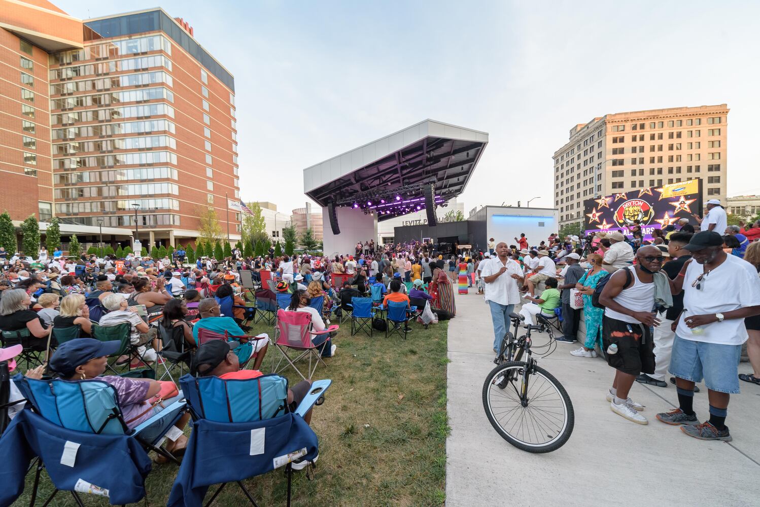 PHOTOS: Dayton Funk All-Stars at Levitt Pavilion!