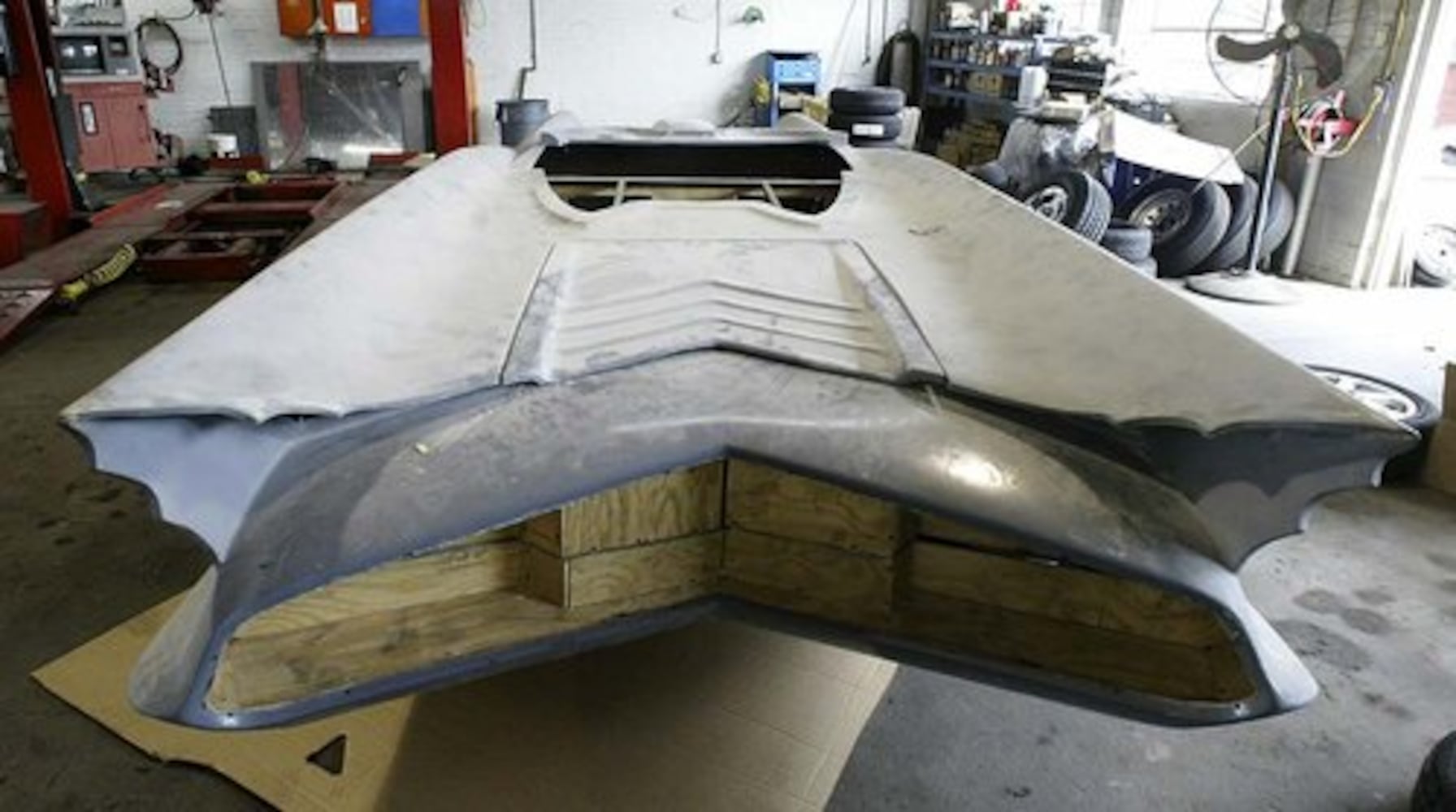 Local builds Batmobile replicas