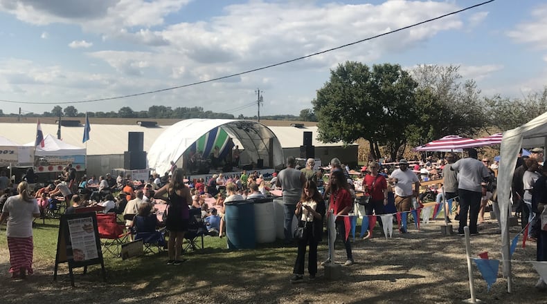 A variety of seafoods and different genres of music from 11 bands will greet visitors to the 18th annual Ohio Fish and Shrimp Festival this weekend at Freshwater Farms of Ohio in Urbana. CONTRIBUTED