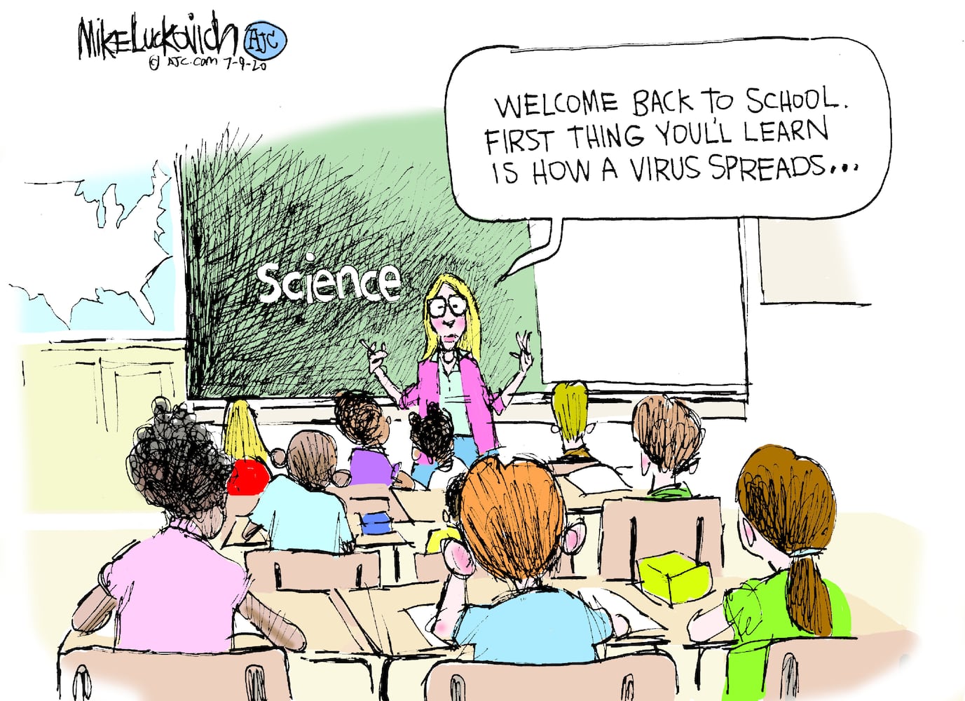 Week in cartoons: Mount Rushmore, back to school and more