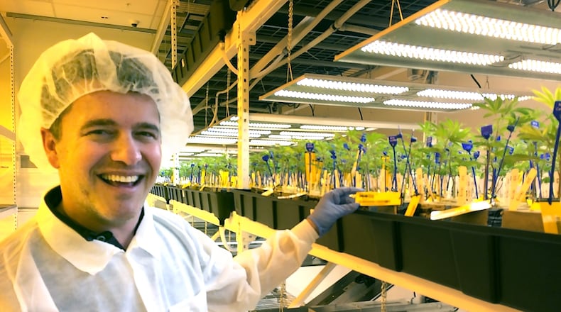 Phil Goldberg, CEO of Green Leaf Medical in Frederick, Md., ran an ad agency and side businesses before turning his attention to medical cannabis four years ago. He said he became a true believer after working with cancer patients fighting to legalize medical cannabis in Maryland. Many of them died before they saw their dream become a reality, he said. JESSICA WEHRMAN/PHOTO