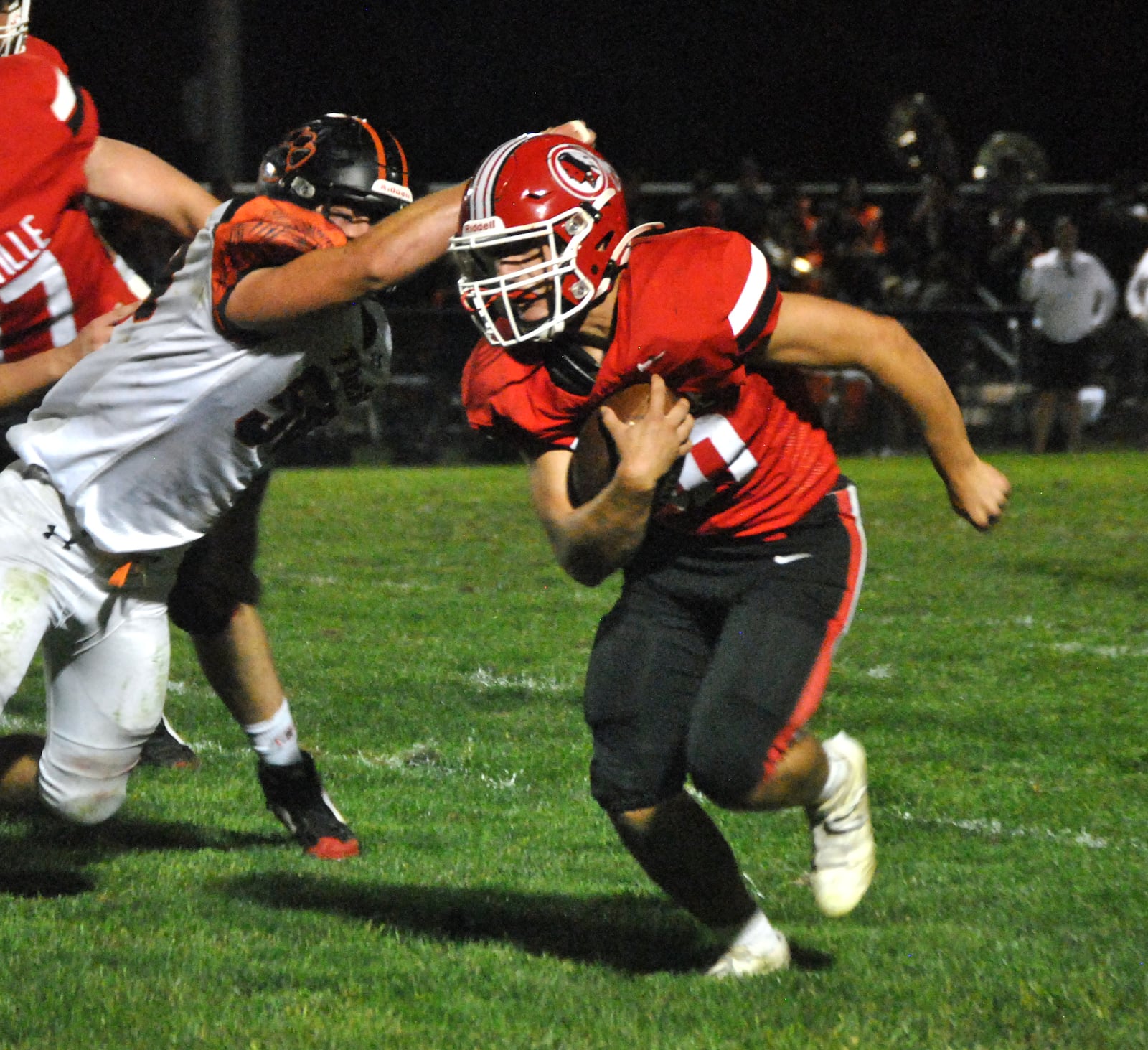 Cedarville senior Isaiah Christian carries the ball in a game against West Liberty Salem on Friday, Sept. 5, 2025. CONTRIBUTED