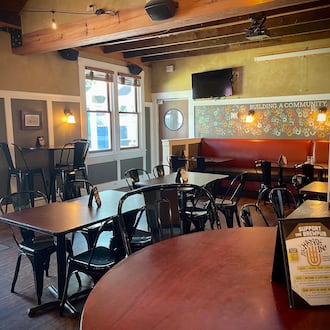 Fifth Street Brewpub is located at 1600 E. Fifth St. in Dayton's St. Anne's Hill neighborhood. NATALIE JONES/STAFF