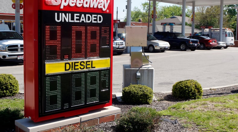 The Speedway station at East Dorothy Lane and Shroyer Road in Kettering.