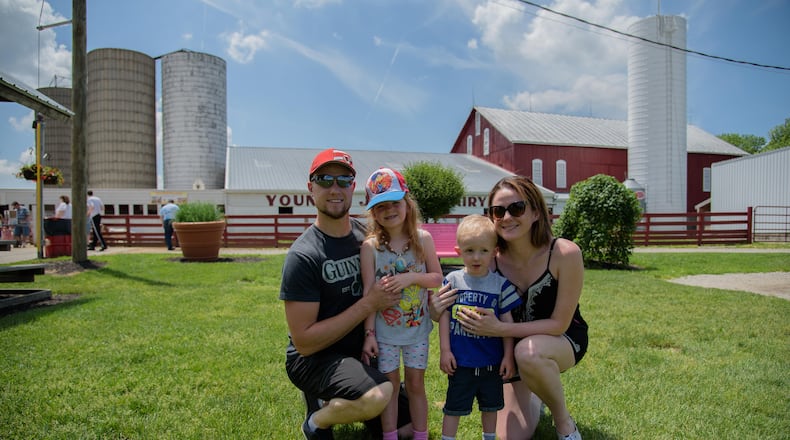 Young’s Jersey Dairy hosts an annual celebration each Memorial Day. Guests spent the days enjoying ice cream, miniature golf, the driving range, batting cages, slides and carnival rides. PHOTO / TOM GILLIAM PHOTOGRAPHY
