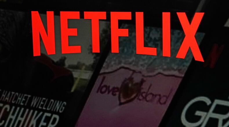FILE - The Netflix logo is shown in this photo from the company's website, in New York, Feb. 2, 2023. Netflix reports their earnings on Thursday, April 18, 2024. (AP Photo/Richard Drew, File)