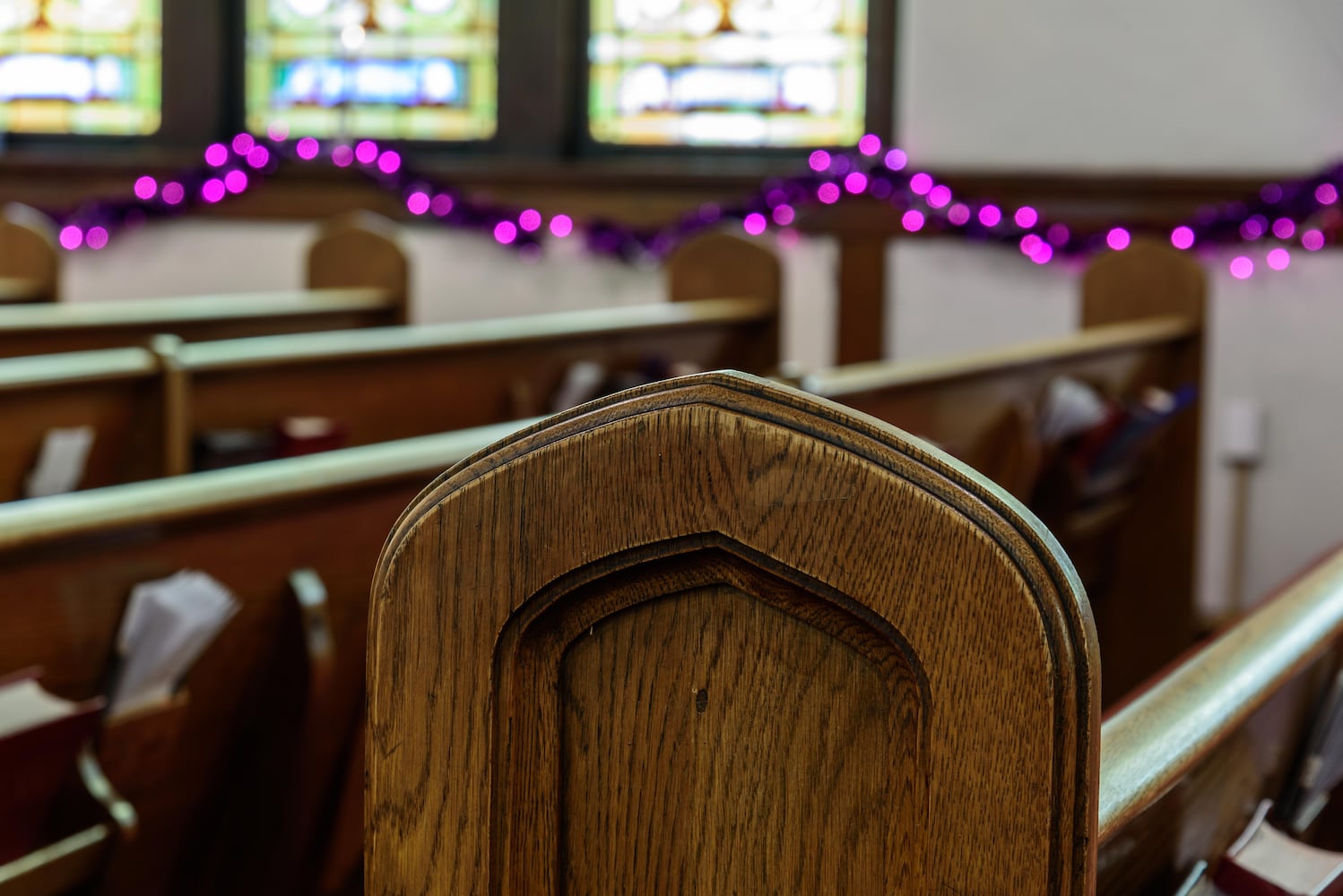 PHOTOS: A look inside McKinley United Methodist Church decorated for Christmas
