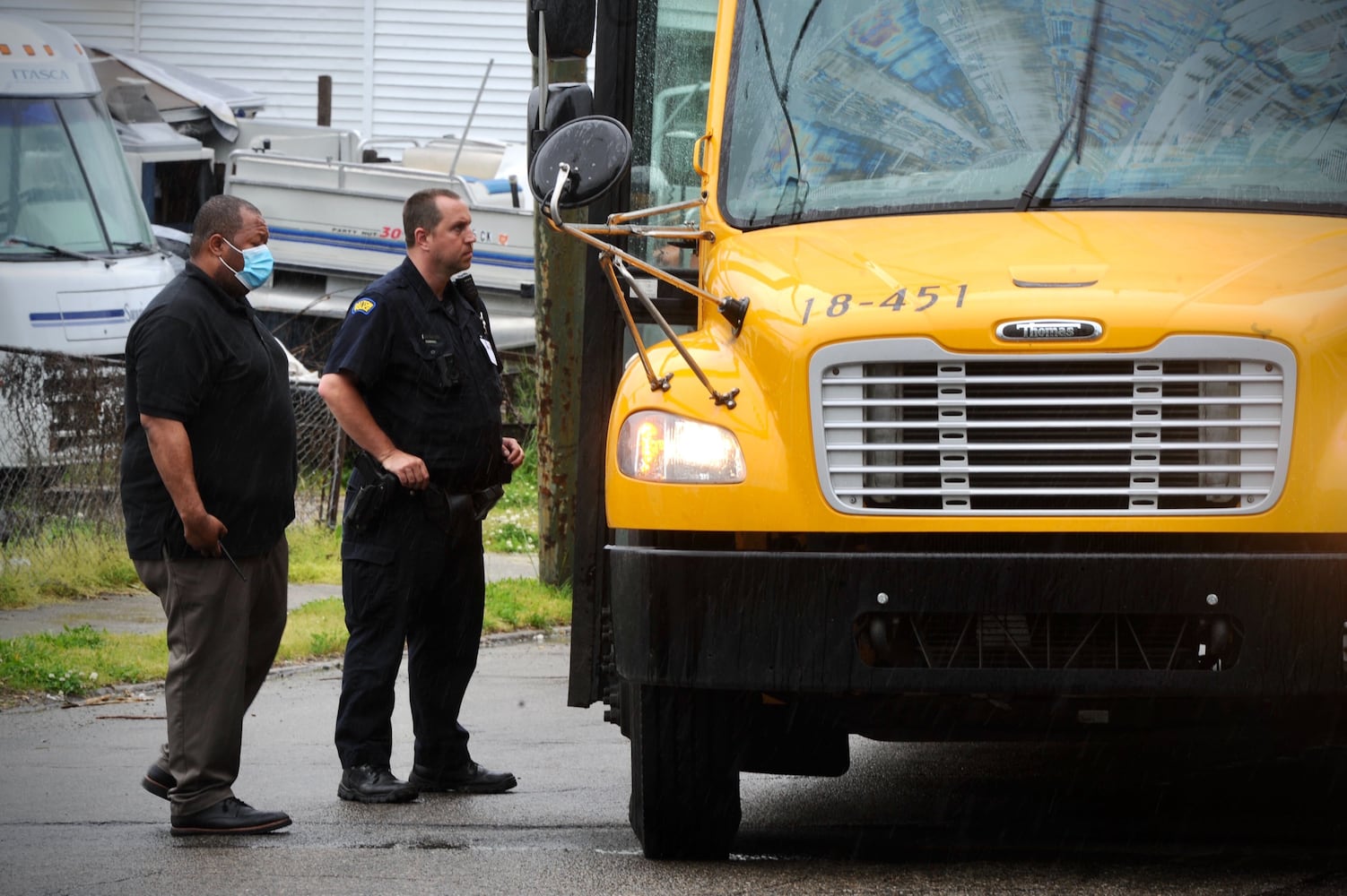 Dayton school bus reportedly strikes, injures pedestrian