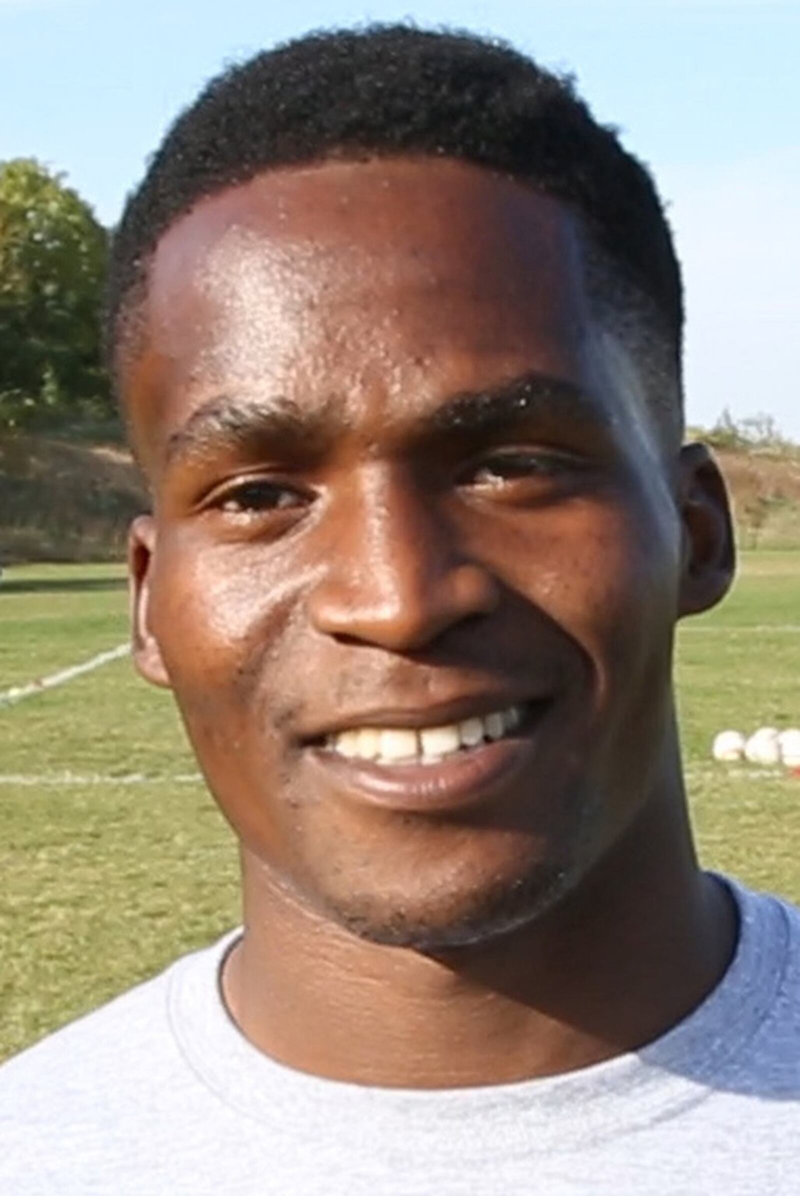 Ramadhan Ndyisaba, from Burundi, is assistant coach of the Belmont High School Boys Soccer Team. TY GREENLEES / STAFF