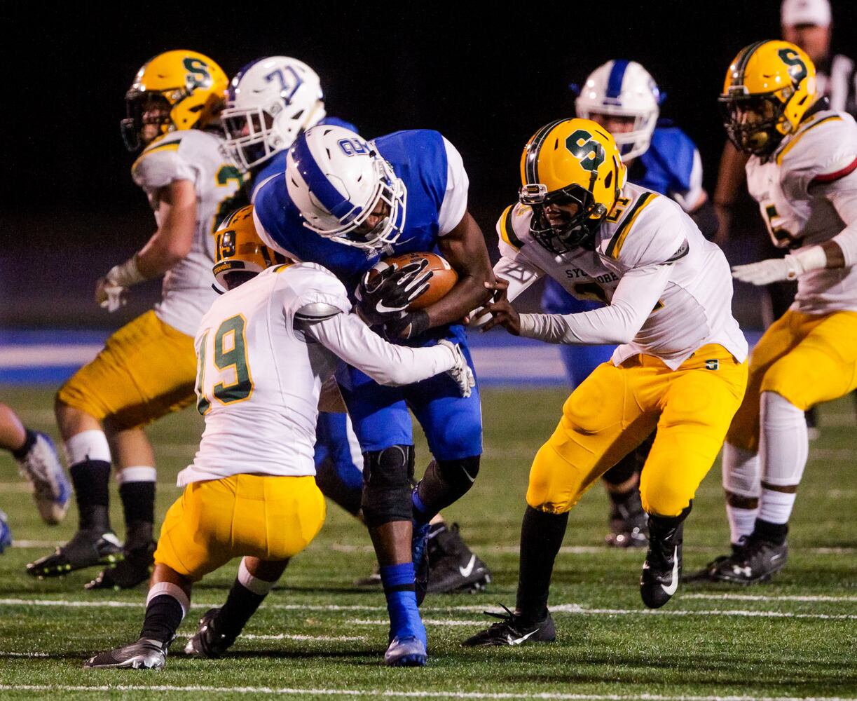 Hamilton Big Blue football beats Sycamore 14-7