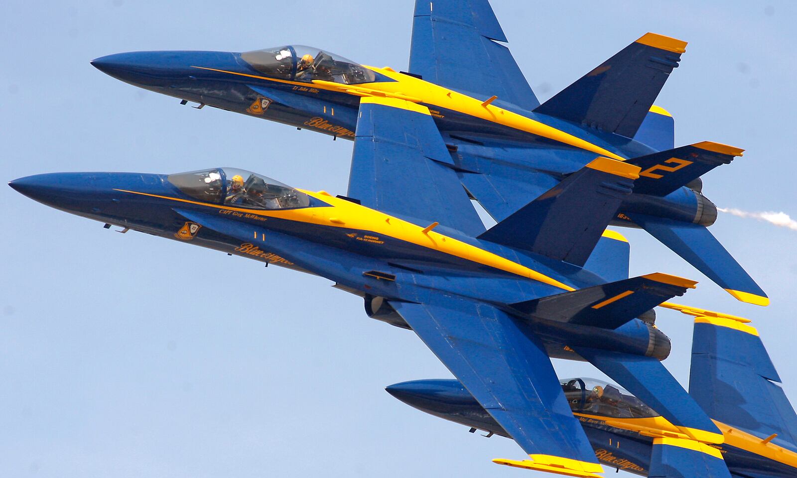 Photos from the 2012 Vectren Dayton Air Show, which was headlined by the U.S. Navy's Blue Angels, Saturday, July 7, 2012, in Vandalia, Ohio. Staff photo by Kareem Elgazzar