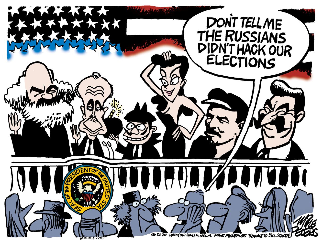 2020: The best of Pulitzer Prize winner Mike Peters political cartoons