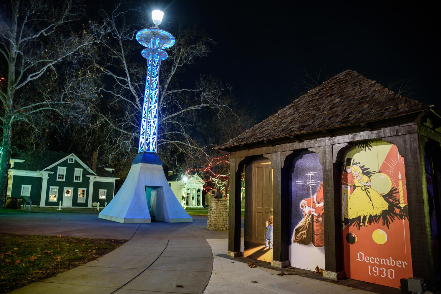 PHOTOS: Carillon Historical Park decked out in holiday lights for A Carillon Christmas