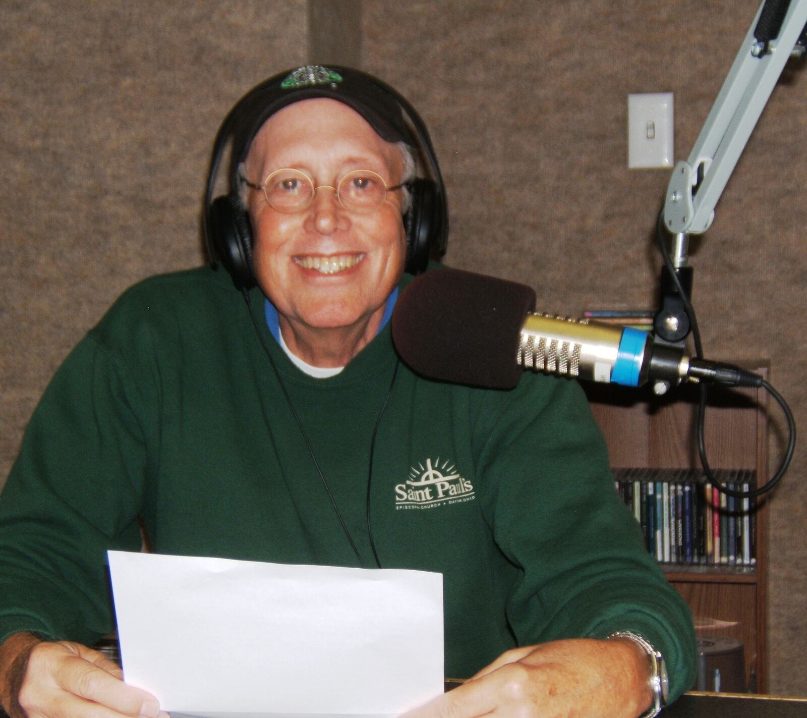 Charlie Campbell took his positive message to the radio on WYSO. CONTRIBUTED