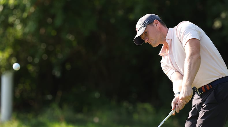Ben Cors was one of four players to shoot 63 in the first round of the Metro on Thursday at Windy Knoll in Springfield. RON ALVEY/CONTRIBUTED