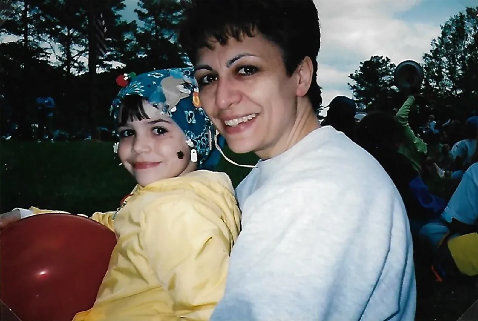 Cassie Barlow with her daughter Emma (at age 5) when both became involved with Girl Scouts. Emma and her parents are lifetime members of the Girl Scouts. CONTRIBUTED