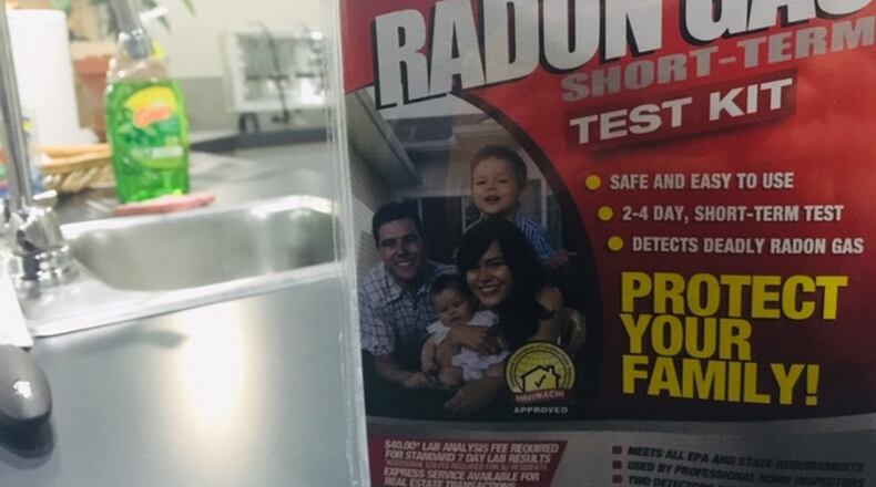 The Clark County Combined Health District is warning people to check the radon levels in their home as levels can elevate during the winter. JENNA LAWSON/STAFF
