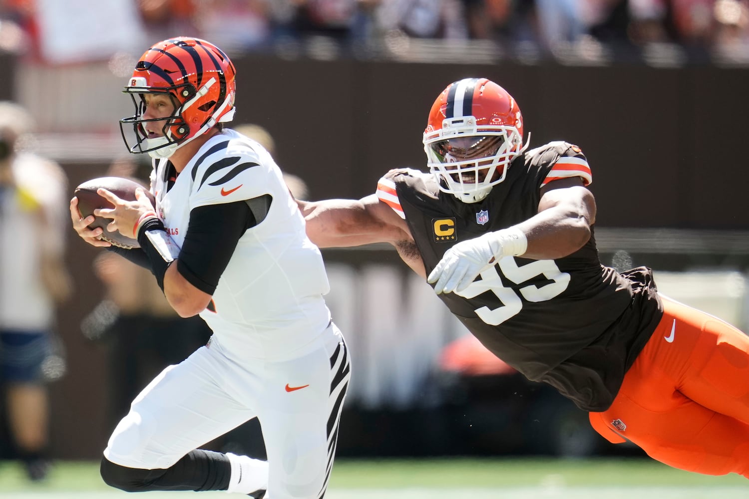 APTOPIX Bengals Browns Football