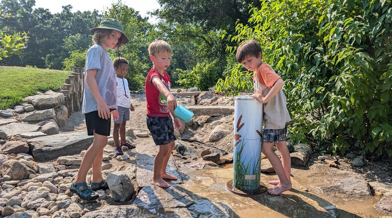 Possum Creek is one of five MetroParks with a designated nature play area designed to help kids connect with nature. CONTRIBUTED